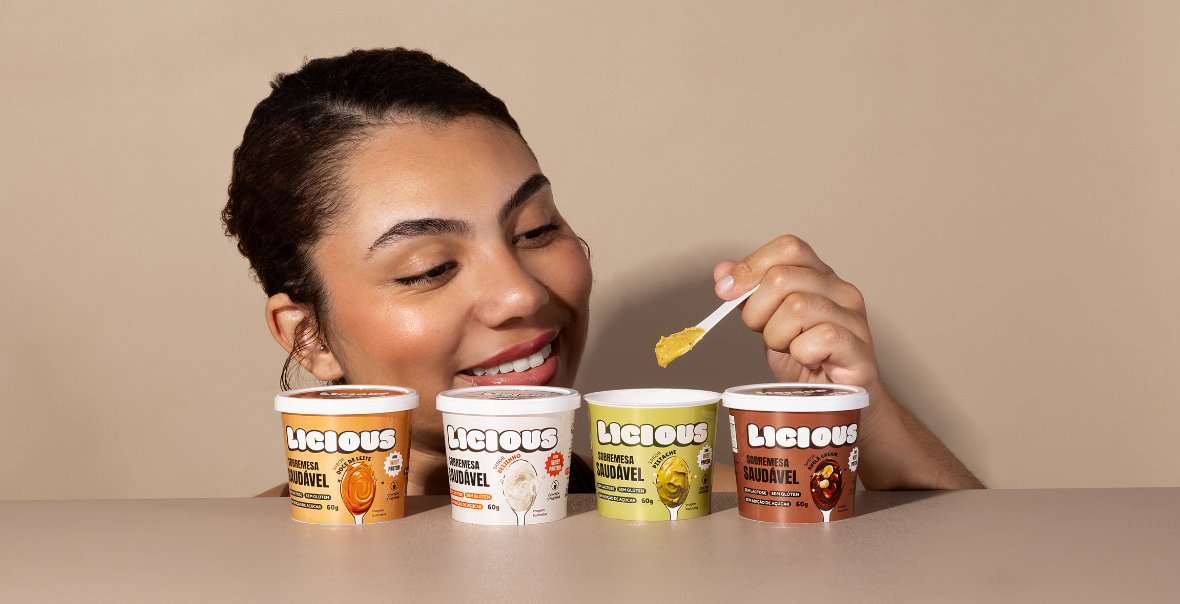 Conheça a Licious: a nova sobremesa saudável que vai conquistar você!