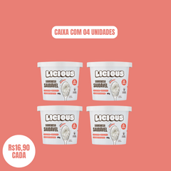 Kit 4 unidades: Sobremesa Saudável Licious® - Sabor Beijinho - 240g