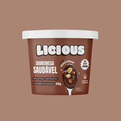 Sobremesa Saudável Licious® - Sabor Avelã Cream - 60g