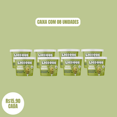 Kit 8 unidades: Sobremesa Saudável Licious® - Sabor Pistache - 480g