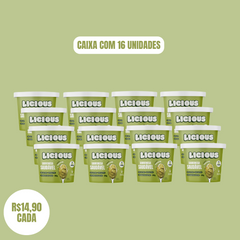Kit 16 unidades: Sobremesa Saudável Licious® - Sabor Pistache - 960g